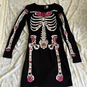 Halloween Skeleton Dress